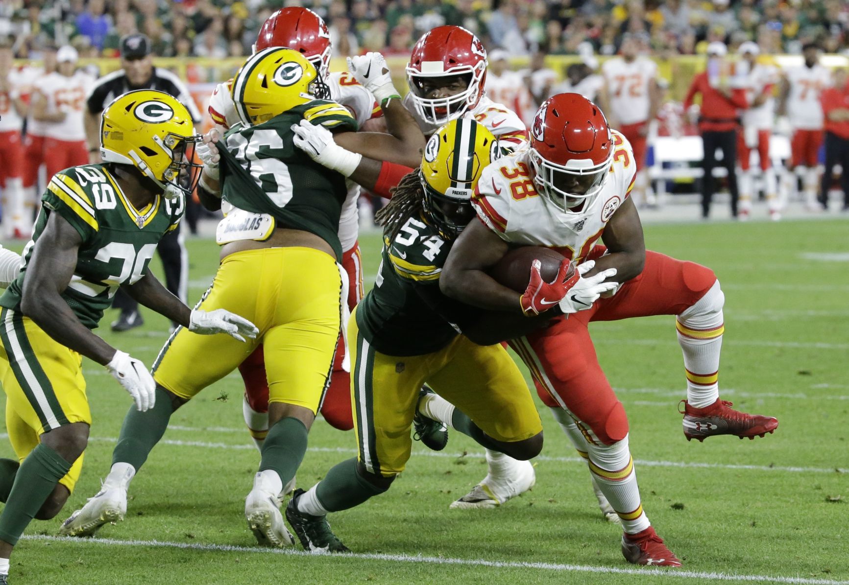Packers 27, Chiefs 20